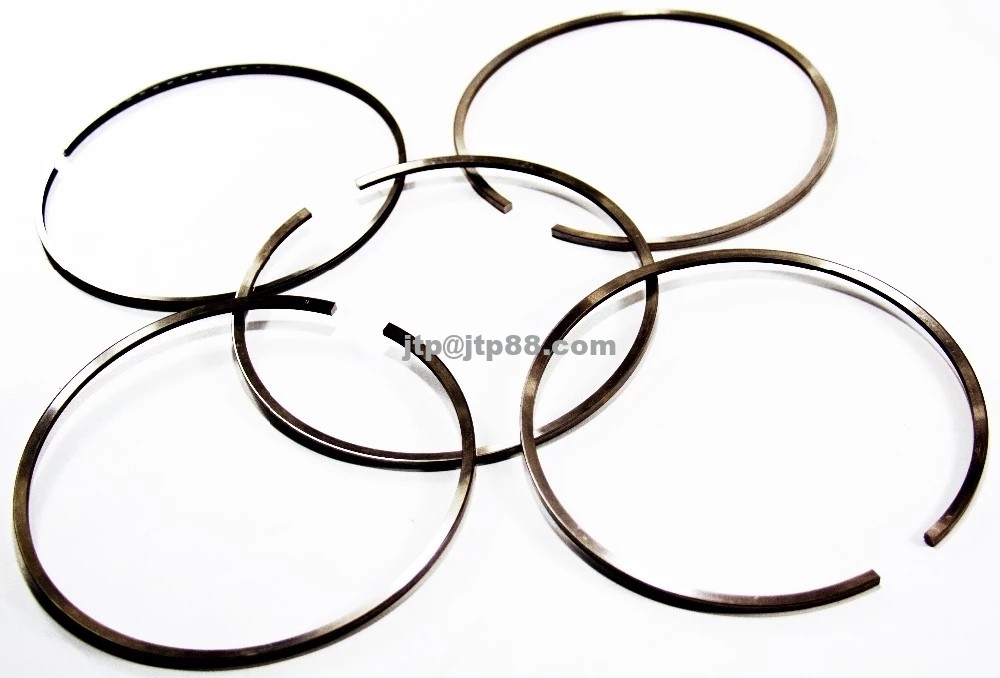 Steel Engine Piston Rings for Komatsu Excavator S6D102 Size 2.88 + 2.37 + 4.0mm