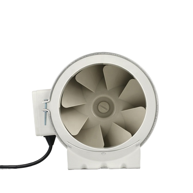 4" 5" 6" 8" 10" 12" 110V 220V Silent Greenhouse Inline Duct Fan Extractor Axial Flow Fans