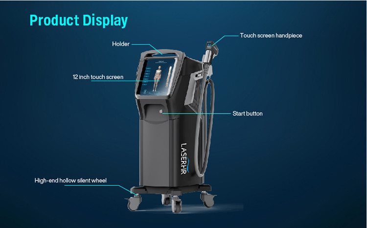 1800W 808nm Diode Laser Hair Removal Machine12 Laser Bar diode ice laser
