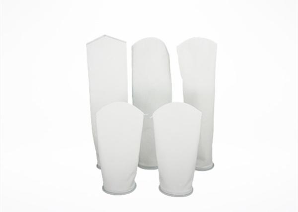 5 Micron Food Grade Water Welded PP Liquid Filter Bag Sewed / Welded Customized
