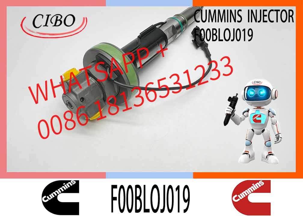 Construction Machinery QSK19 QSK38 QSK50 QSK60 Engine Fuel Injecto 4089972 Y431K05417 Y431K05246 F00BLOJ019 09864356 Injector for QSK19 Diesel
