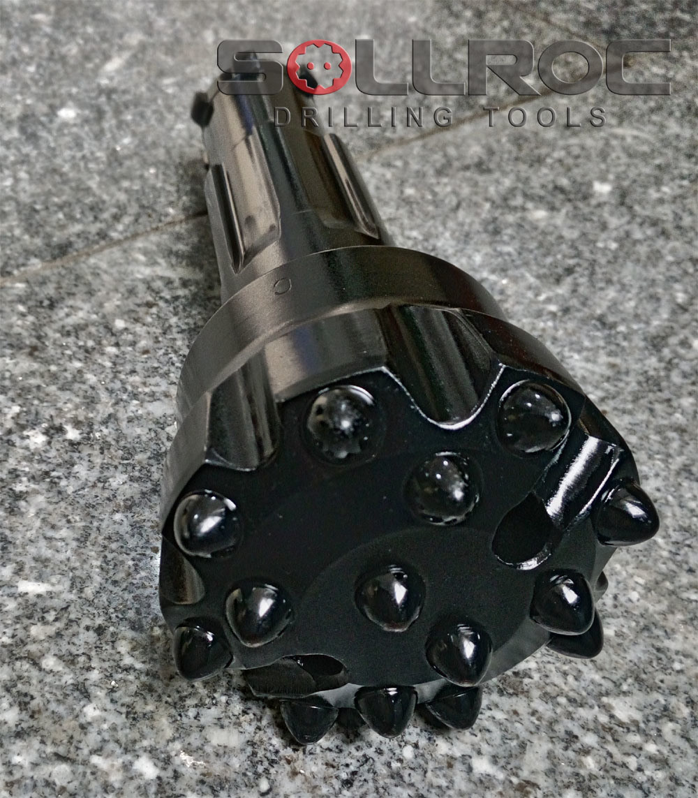 127mm RC Button Bit With Carbide Buttons And Shank RE004 For Sampling Use