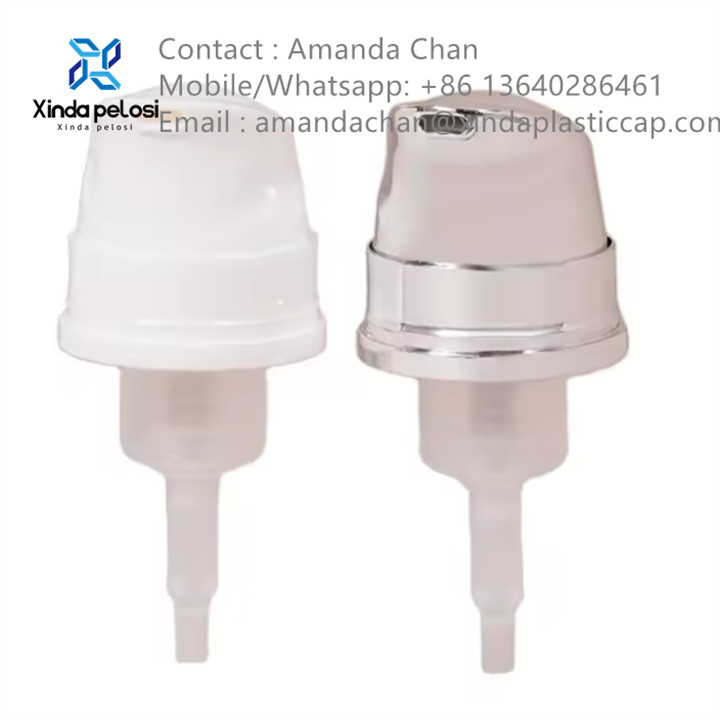 Customized Cosmetic Foam Soap Pump for Liquid Dispenser Body Pumps Cap Lotion