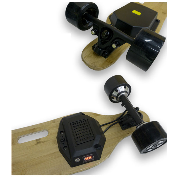 Mens Custom Electric Longboard For Adults 36V 4.4AH 10S2P Lithium Ion Battery