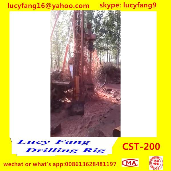 China Popular Good Quality Truck Mounted Mobile CST-200 Rotary Water Well
