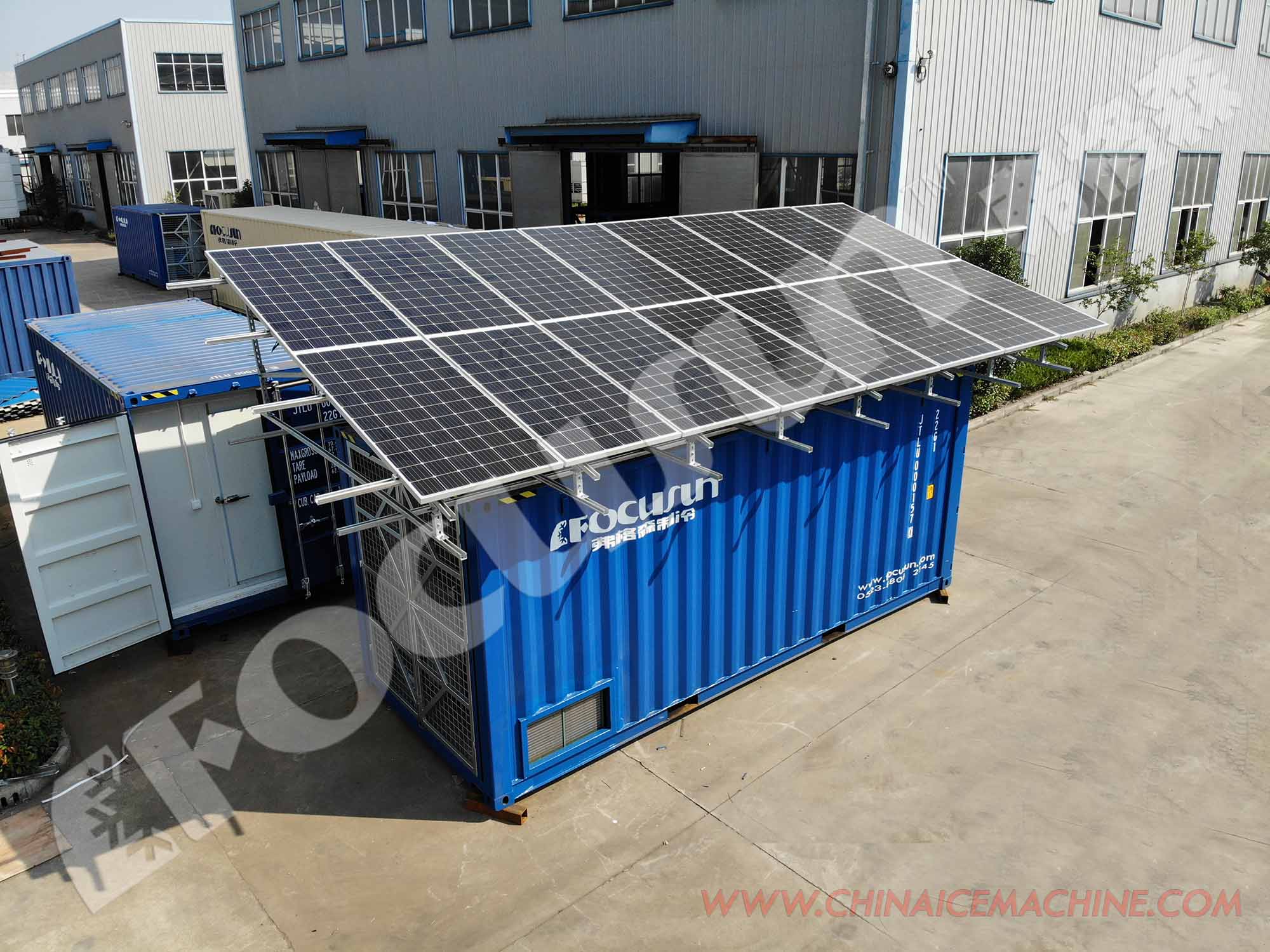 Bitzer Compressor Solar Ice Preservation Cold Storage Chamber for Food Preservation