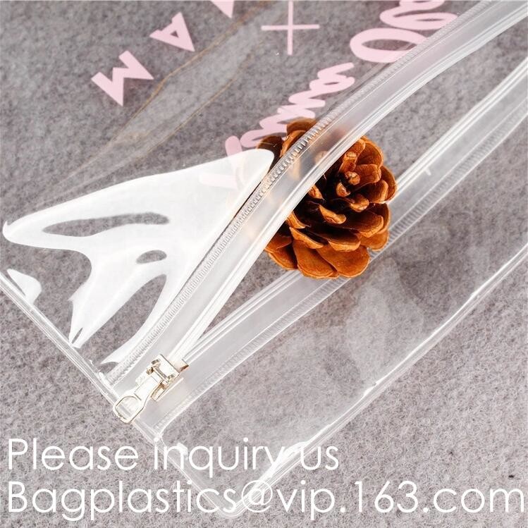 Customized Printing EVA Pouch Clear Cosmetic Bag Waterproof Toilet Bag for Travel,eva zipper slider cosmetic bag, bageas