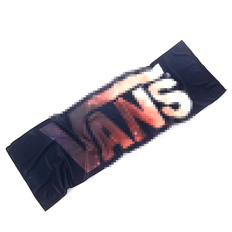 Trendy Printed Sports Towels with Quick Cooling Ice Logo and 0.1 Jacquard Fabric