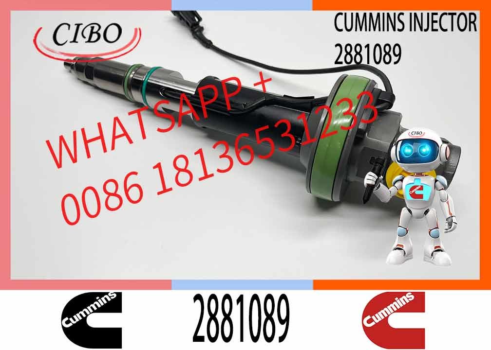NINE BRAND High Quality Diesel Injector 2881089 Qsk19 Injector Fuel Injector 2881089