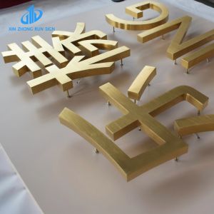 Custom design led store sign 3d Letter store sign Back Light building Custom