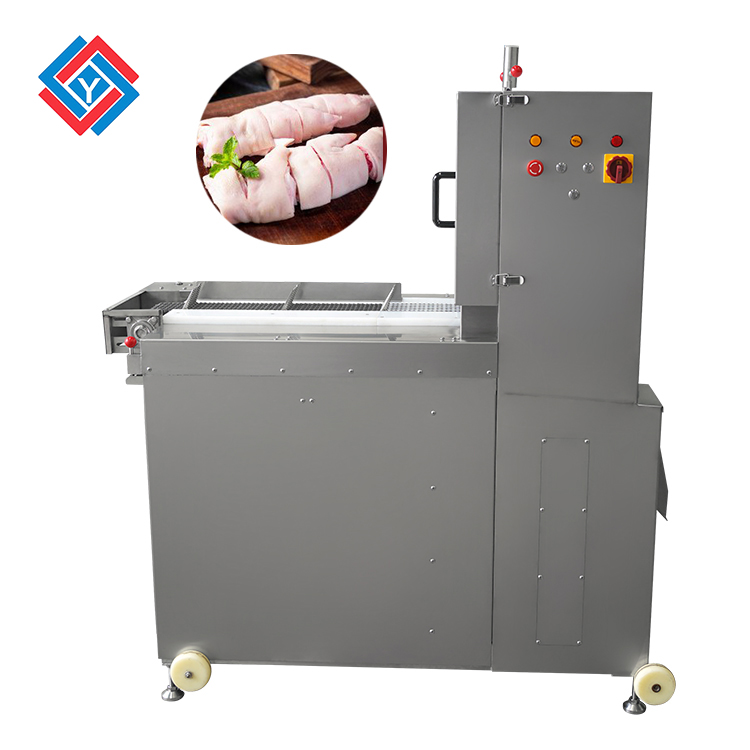 Automatic Pig Feet Cutting Machine With 4 Pcs Saw Chicken Chuncks Machine