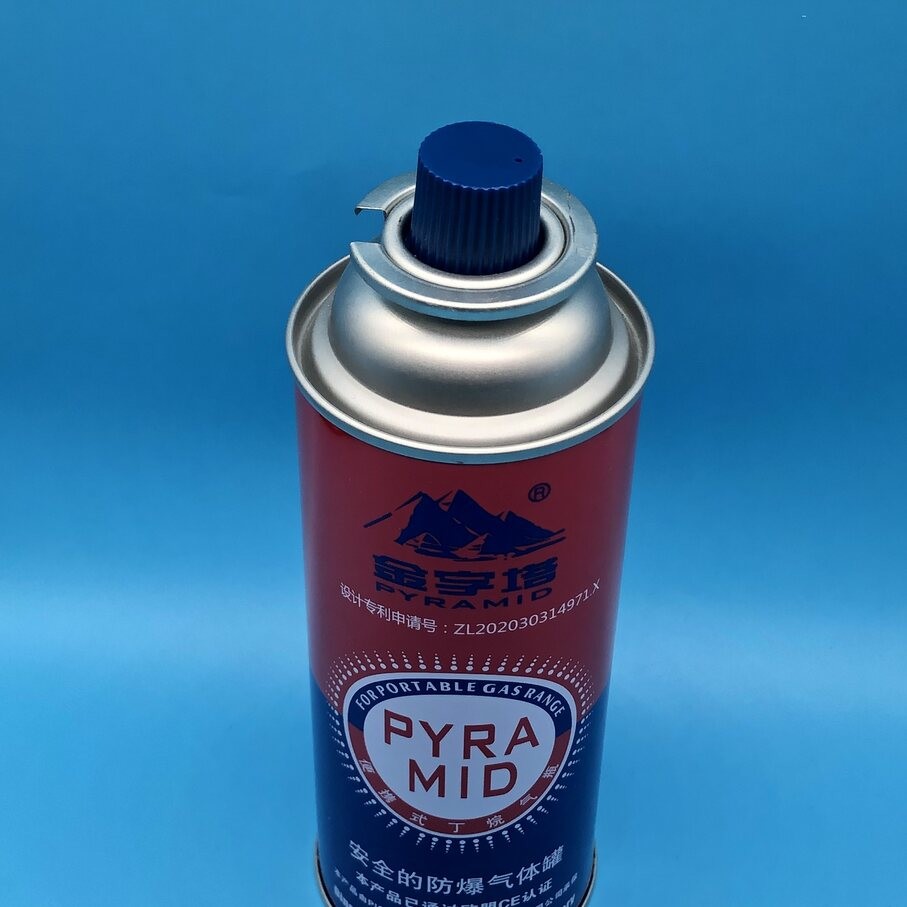 Premium 220g Butane Gas Canister For Outdoor Cooking Compact Refill Butane Gas Bottle
