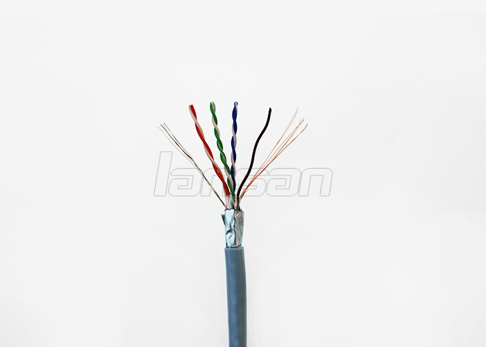 Cat5e FTP Patch Cable , PVC Jacket Male To Female Cat5e Extension Cable