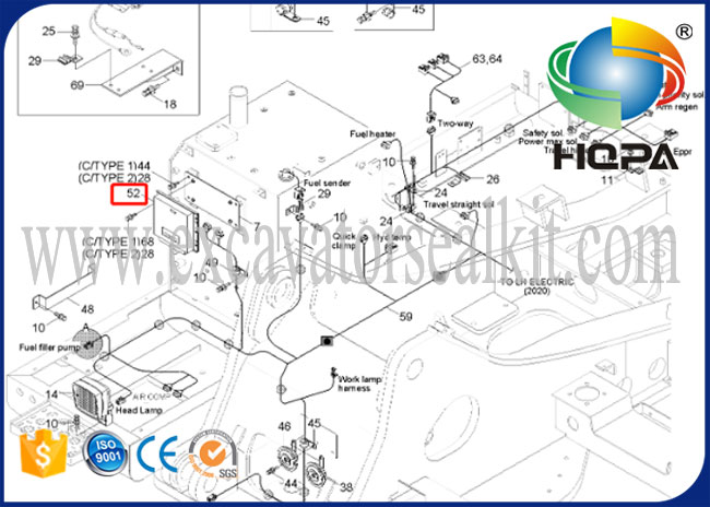 MCU 21Q5-32110 Controller R160LC-9S R180LC-9S Machine Control Unit