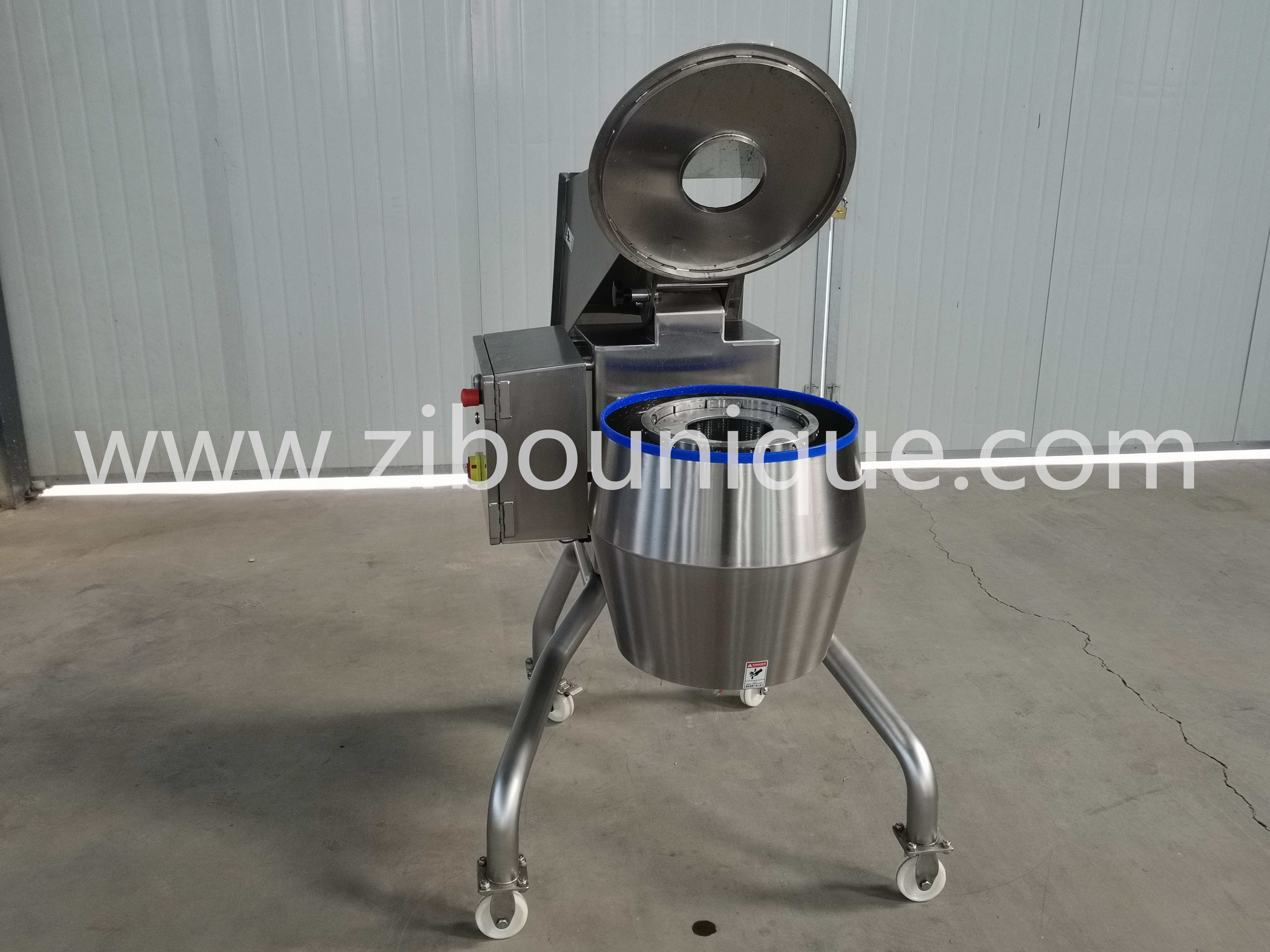 1000-1500 kg/h Capacity Root Vegetable Cutting Machine for Large Scale Production