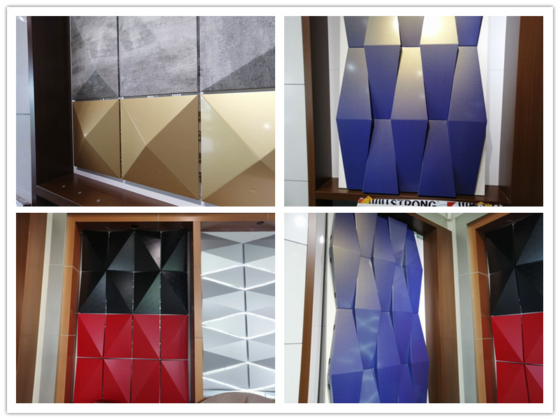 3D aluminum composite panel 