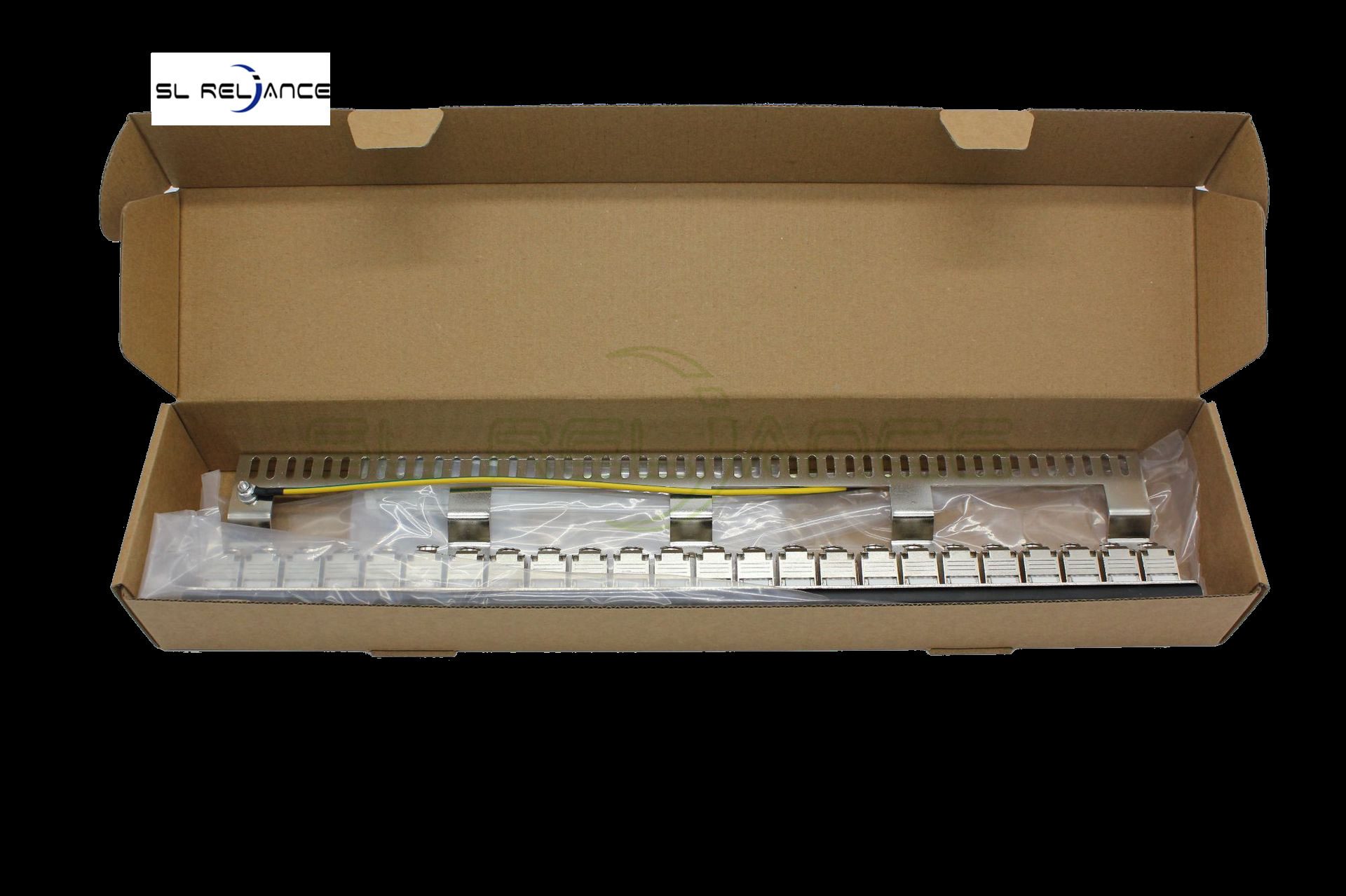 Blank FTP Keystone Jack Patch Panel Cat5e Cat6 Cat6a Patch Panel 24 Port