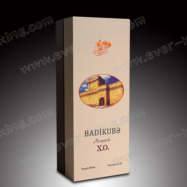 750 ML Oval Glass Liquor Bottles