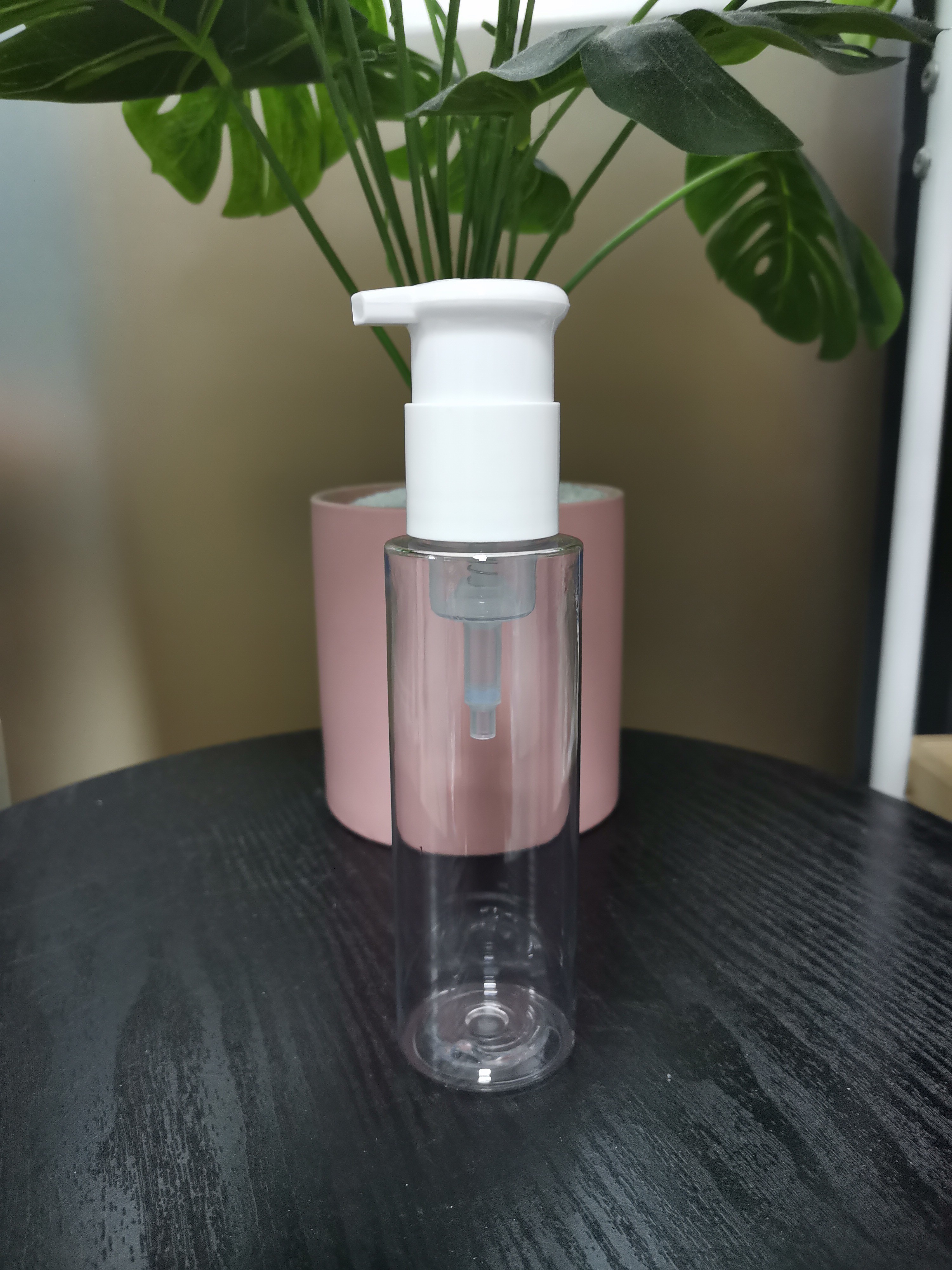 Adjustable Output 0.4cc Plastic Lotion Pump For Hand Sanitizer Bottle With External Spring
