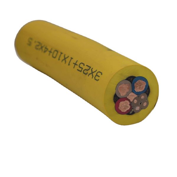 Quality Flexible Mining Cable with 90°C Working Temperature 30A Rated Current and Wear Resistance for Underground Coal Mining for sale