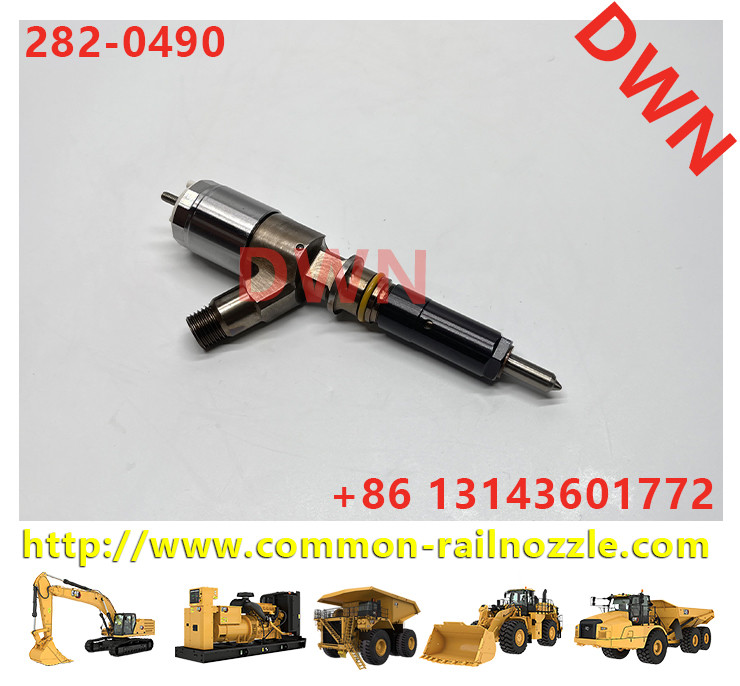 282-0490 Common Rail C6.6 Diesel Engine Fuel Injector 2645A709 306-9380 2645A734