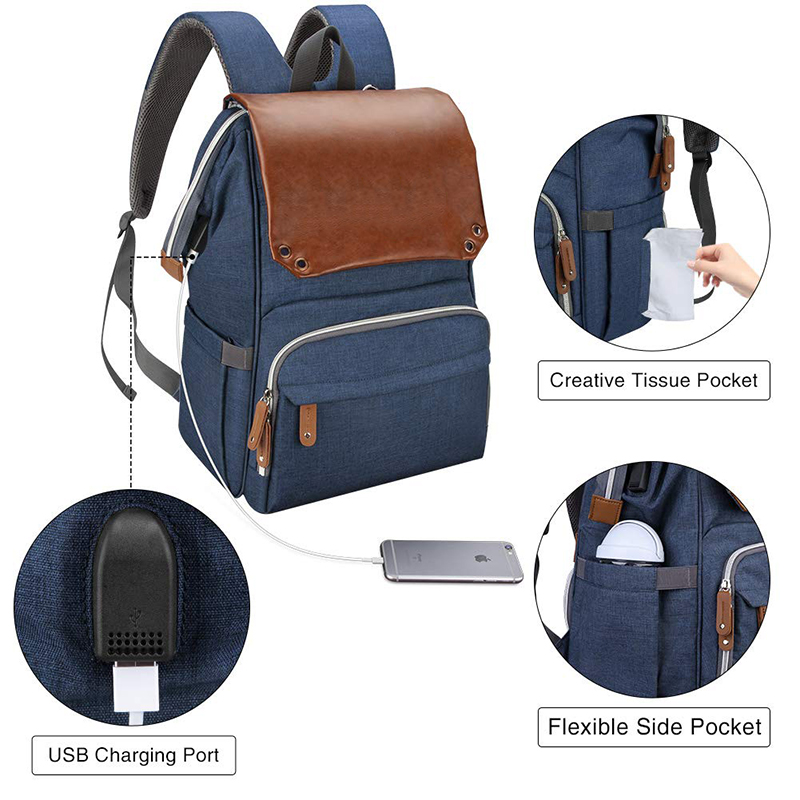 New Arrival Amazing design Maternity Baby Nappy Bags