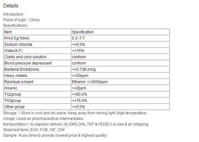 Anti drug-fast Teicoplanin CAS NO.:61036-62-2