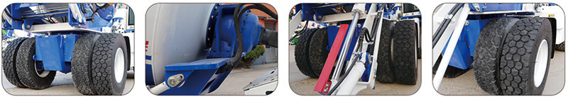 One Year Warranty Mobile Concrete Mixer Elite 4 Cubic Mixer Truck For Cement Mixing 4m3 Concrete Mixer