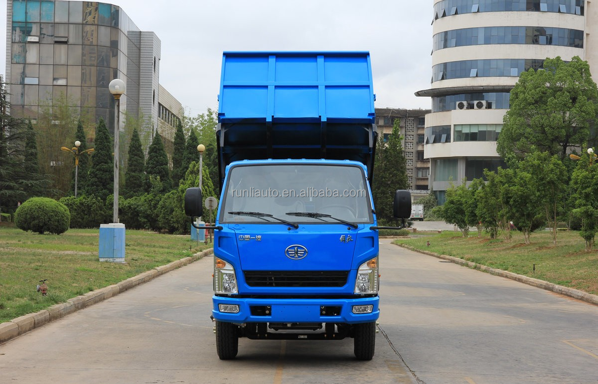 China Factory Supply FAW JieFang 4X2 Diesel Light Duty Mining Dump Truck Tipper Truck Mini Dump Truck With High Performance