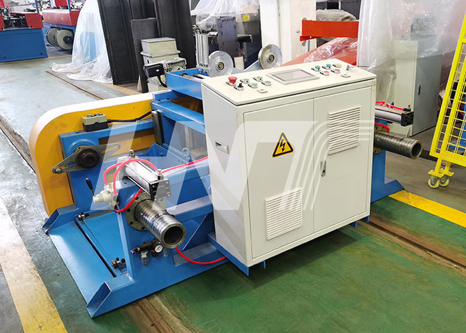 Motorized Dual Reel Wire Take Up Machine Speed Detection 630mm Inner Diameter