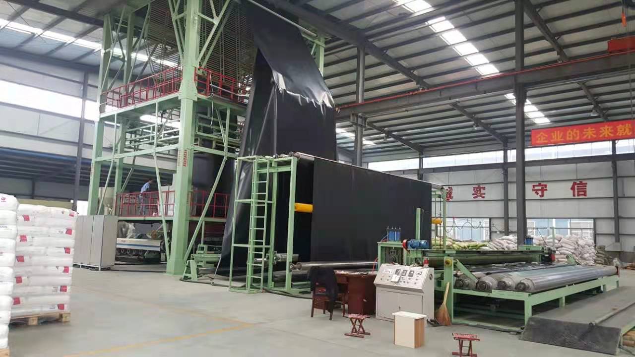 Double Smooth Geomembrane 0.5mm/0.75mm for Fish Shrimp Pond GB/ASTM GRI-GM13 Standard