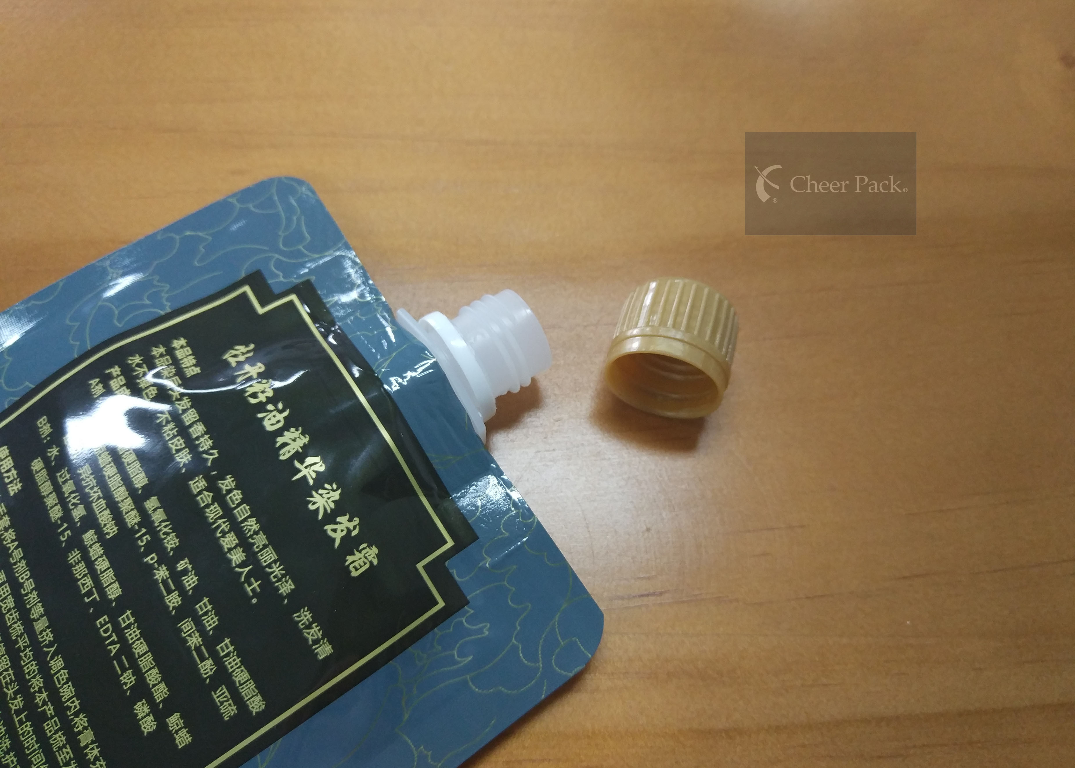 16mm Inner Diameter Plastic Spout Caps For Stand Up Juice Doypack