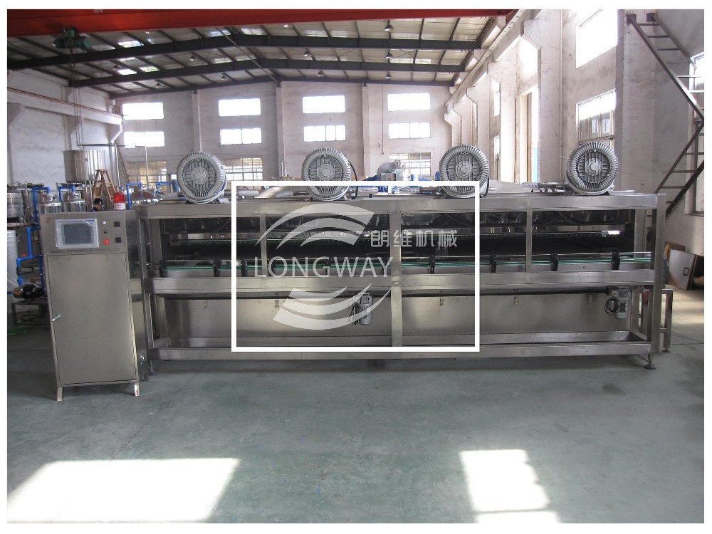 Allen-Bradley Touch Screen Control Spray Cooling Machine (Tunnel ) For Juice filling Line