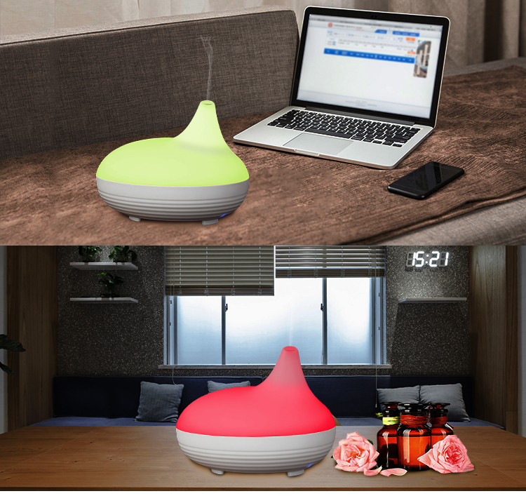 USB 5VDC 800mA 4W 80ml Wood Aromatherapy Diffuser