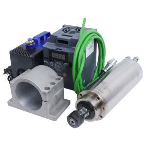 2.2kw Water Cooled Spindle Motor and Inverter Combination for CNC Milling Machine
