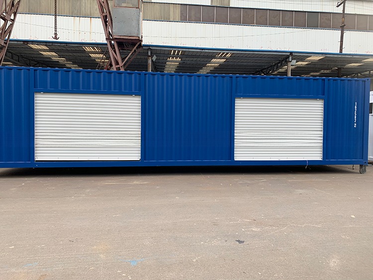 20 Feet Length Roller Shutter Door Self Storage Shipping Container 20ft