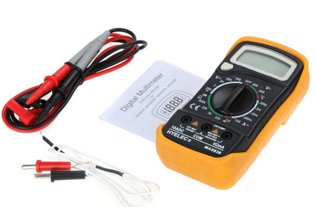 High Safety Digital Multimeter Manual , True Rms Multimeter Stable Performance