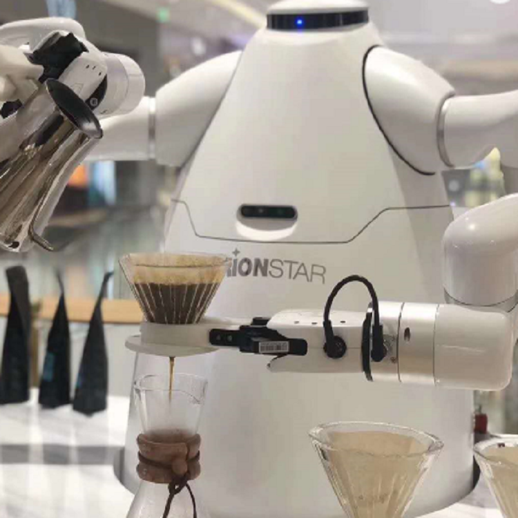 Remote Communication Collaborative Robot Arm For Restaurant Market Customer Service Robot