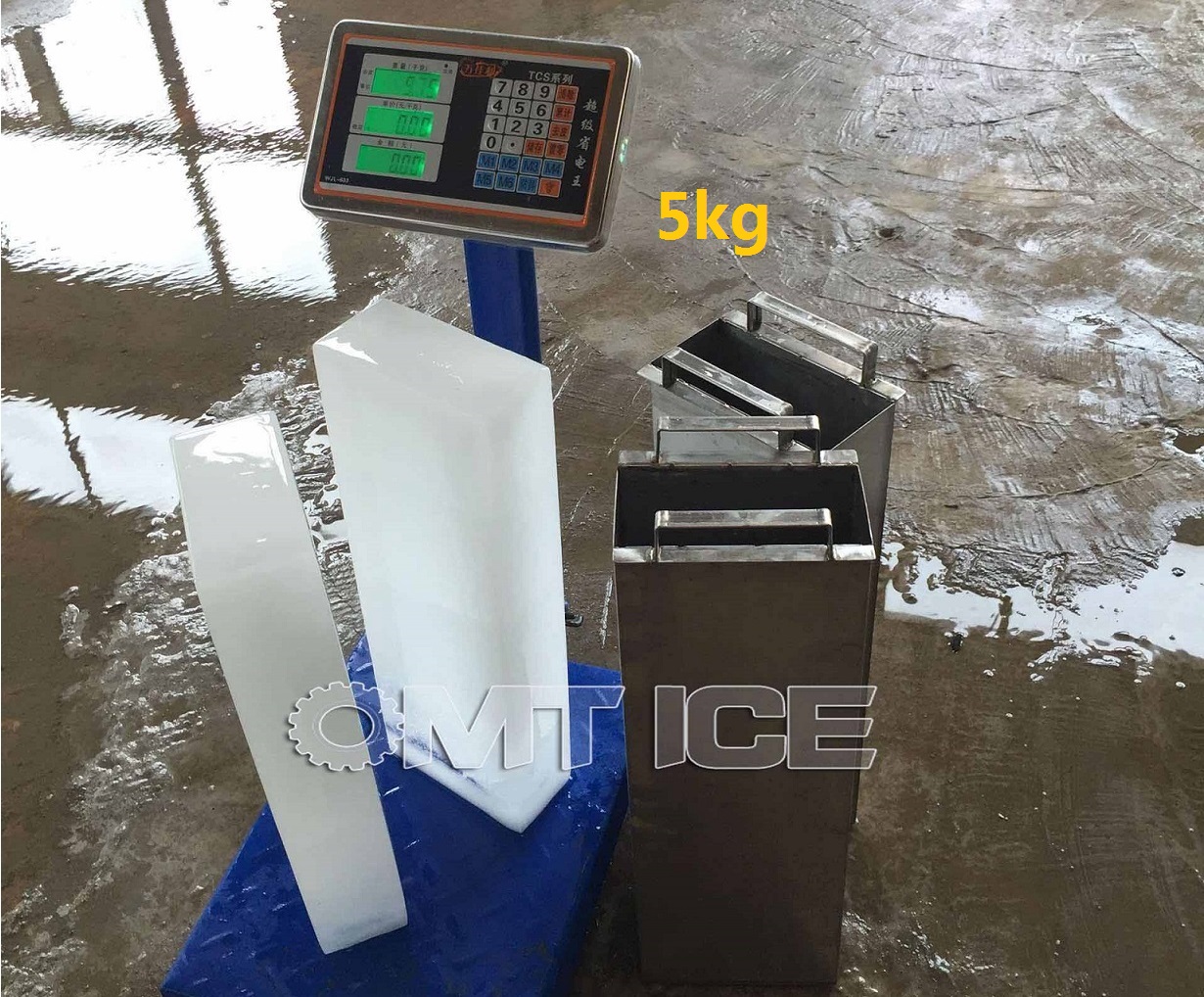 OMT Ice Block Mould Stainless Steel Ice Cans for 5kg 10kg 15kg 20kg 25kg 50kg 100kg Ice Blocks Heavy Duty and Long-lasting