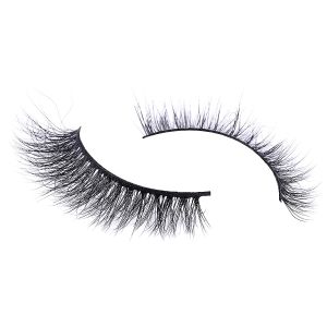 Handmade 3d Synthetic Lashes , Natural Soft Faux Mink Lashes Bulk