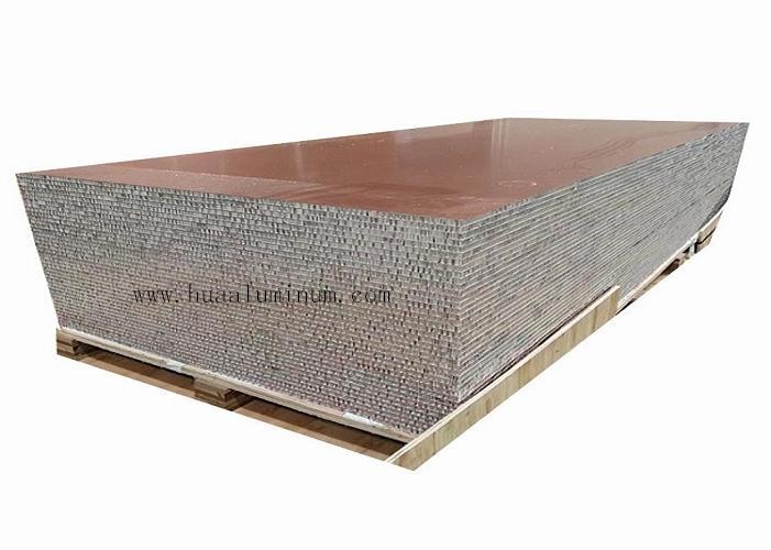Fireproof Aluminum Honeycomb Plate , ASTM Aluminum Honeycomb Panels 4x8