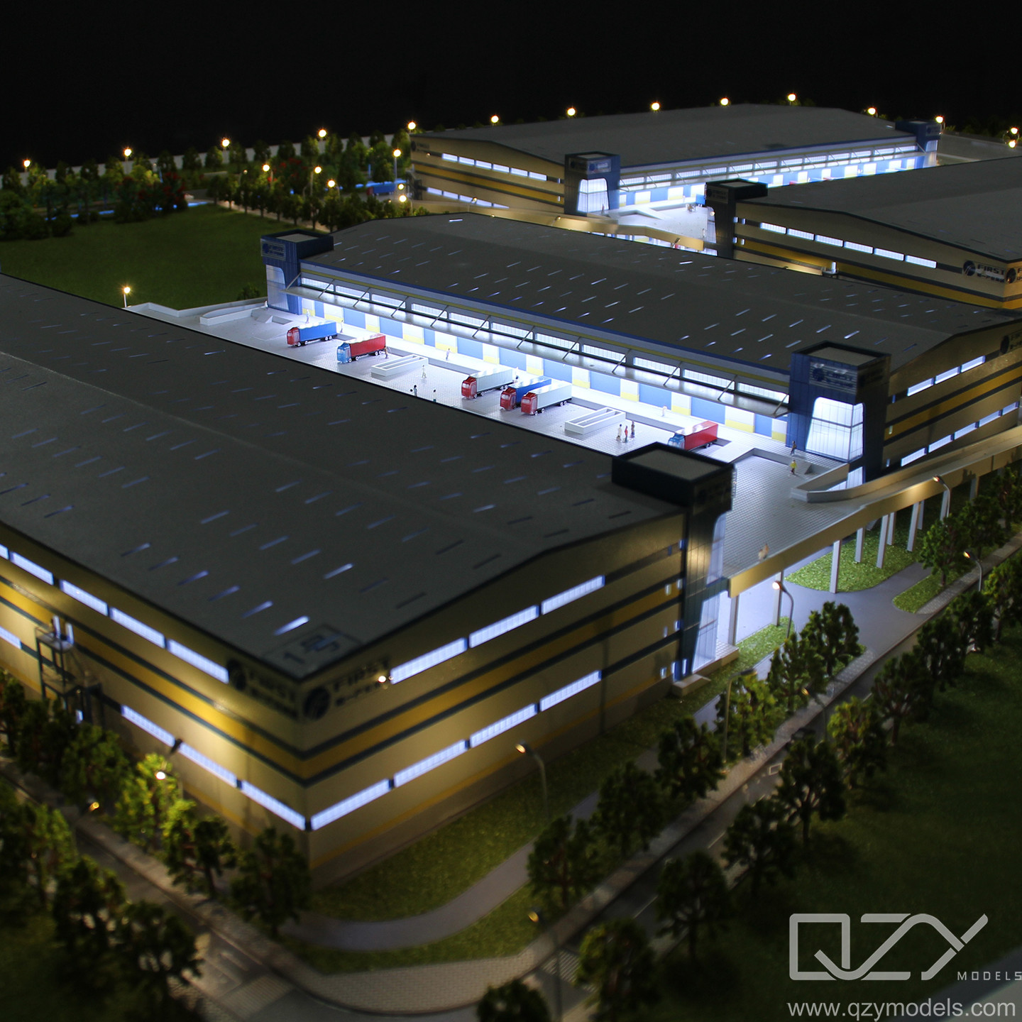 1/150 Industrial Scale Models manufacturers Langxing Industrial Park ODM