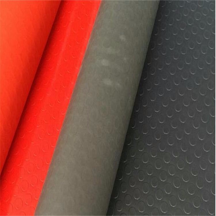 Outdoor PVC Floor Covering , Plastic Garage Floor Tiles Simple Design
