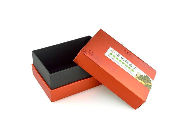 Fashional Recycled Paper Gift Boxes Food Grade With Square Shape