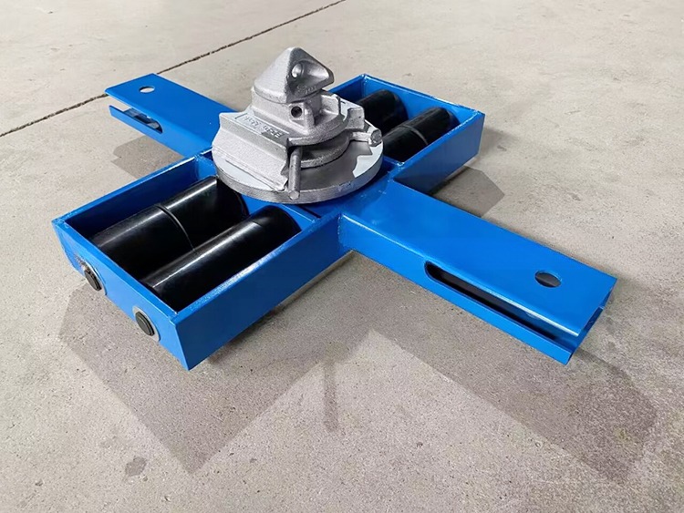 16Ton 32 Ton Steel Roll Trolley Shipping Container Moving Dolly with Three-wheel Structure and Customizable OEM Support