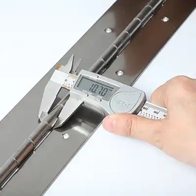 High Quality Furniture Accessory Cabinet Hardware Accessory Customized Length Stainless Steel Piano Hinge