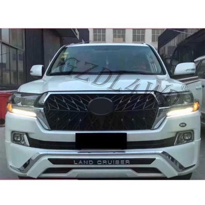 Chrome Adge Car Front Grill For Toyota Prado Fj200 2016-2018 OE Standard