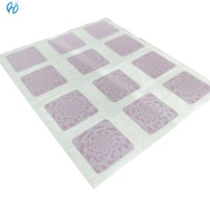 China Custom Security Sticker Labels 1x4 Inch Strong Adhesive Waterproof on sale