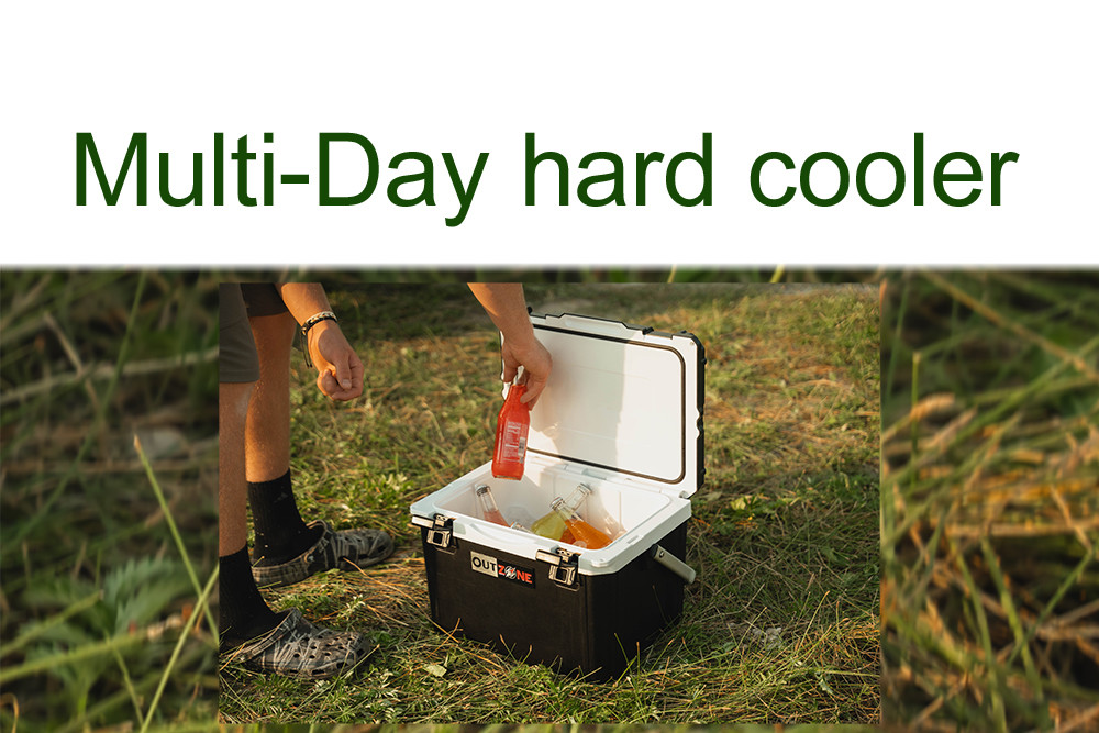 U3 Rugged Rotomolded Cooler Box Impact Resistant 45QT Capacity