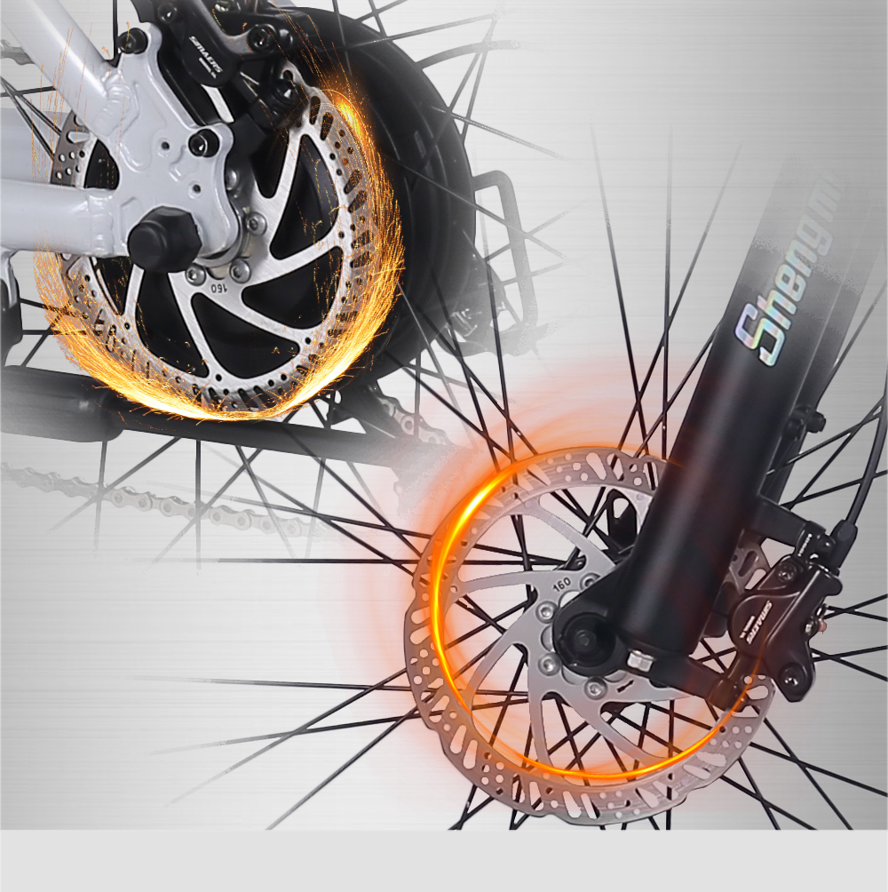 Step Thru Electric City Bike 26 Inch Wheel 7 Speed 48V 17.5Ah Battery Capacity